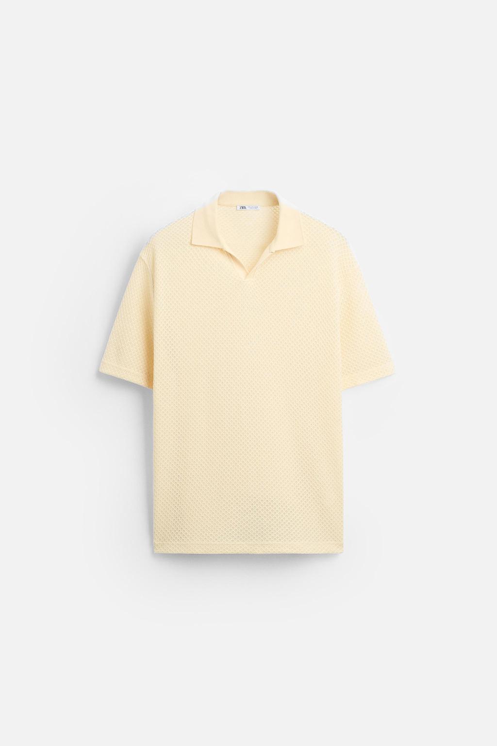 Textured Polo Shirt