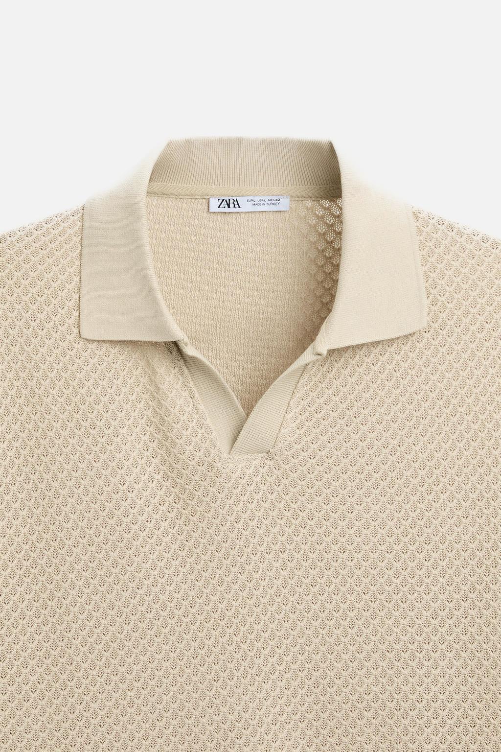 Textured Polo Shirt