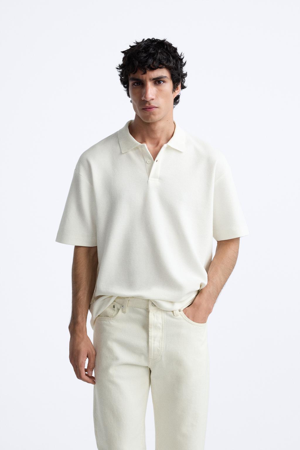 Textured Polo Shirt