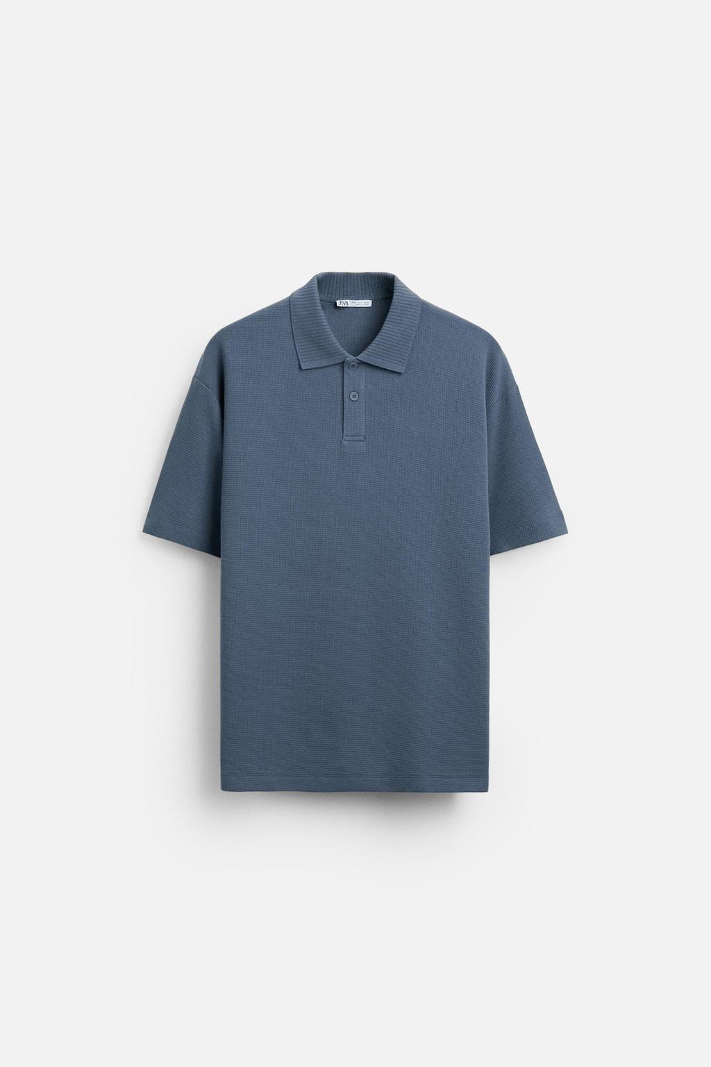 Textured Polo Shirt