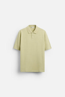 Textured Polo Shirt