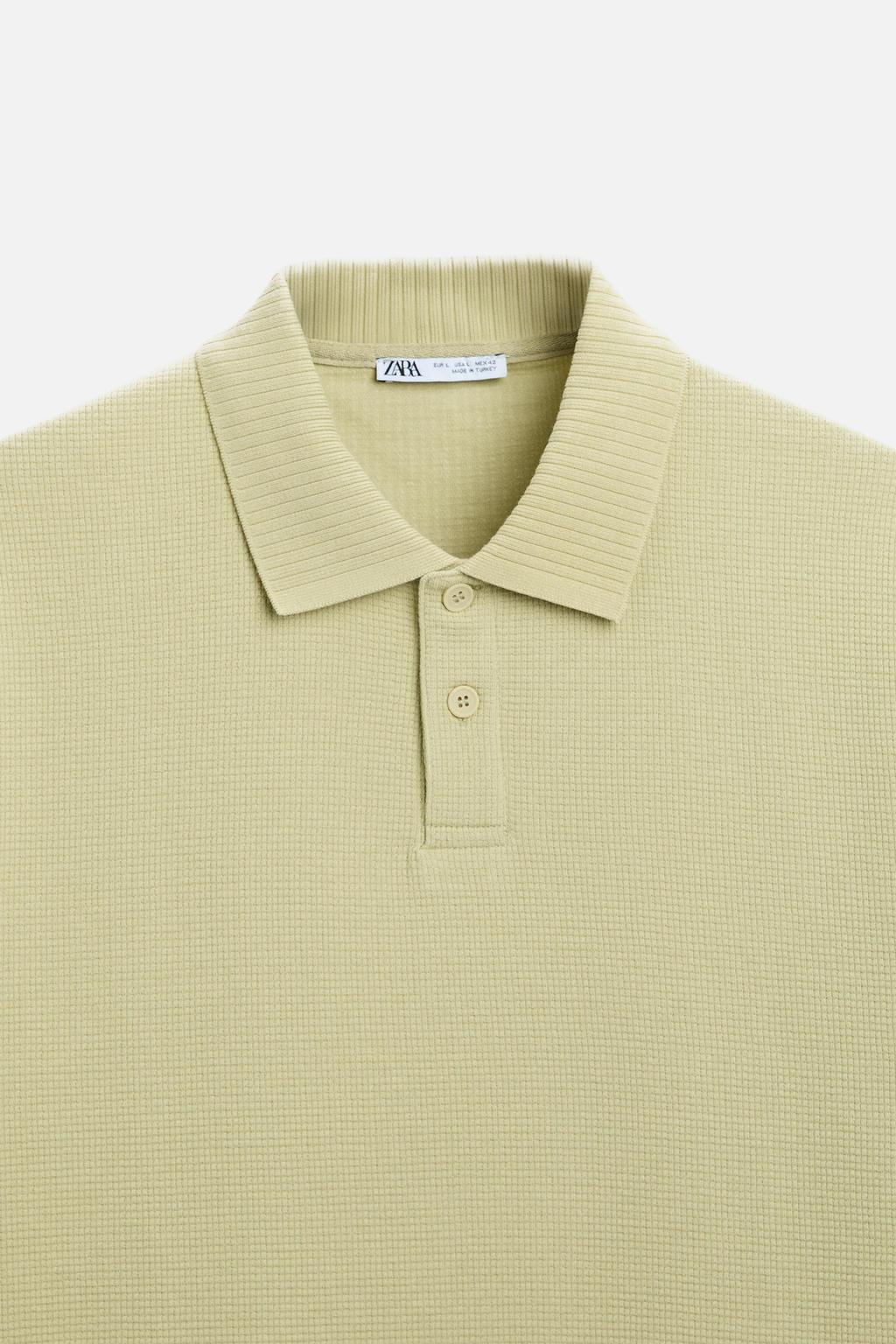 Textured Polo Shirt