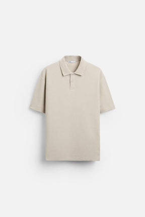 Textured Polo Shirt