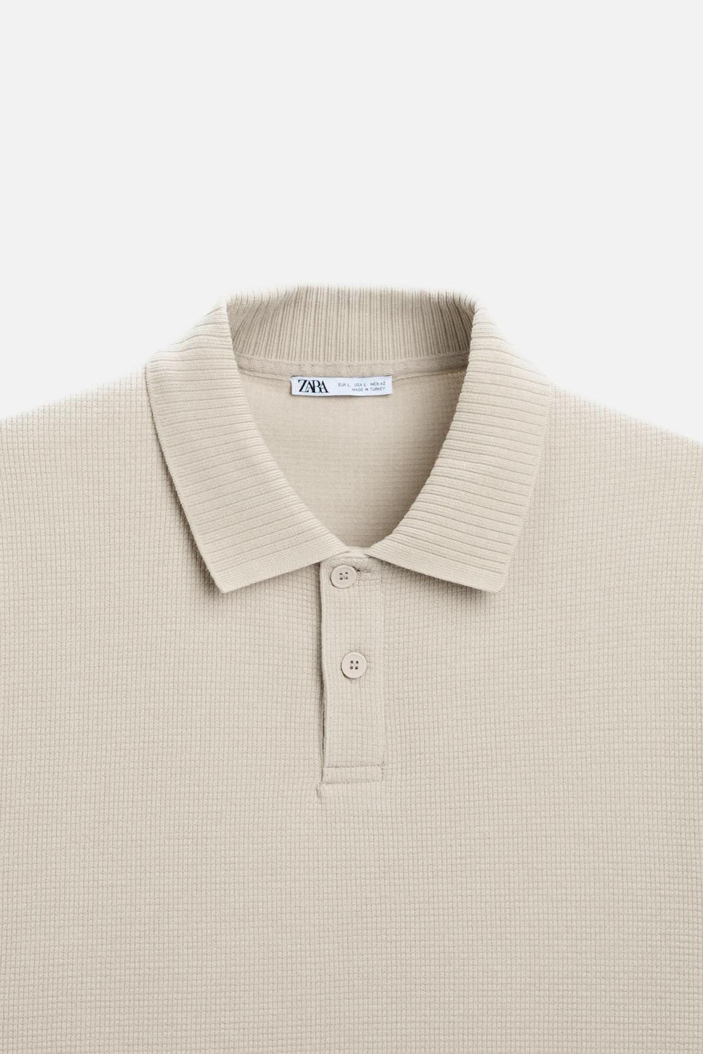 Textured Polo Shirt