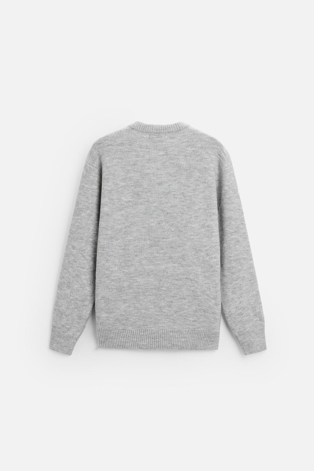 Zara Textured Relax Fit Sweater