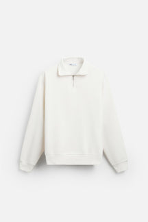 Zip Neck Sweatshirt