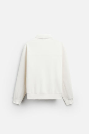 Zip Neck Sweatshirt