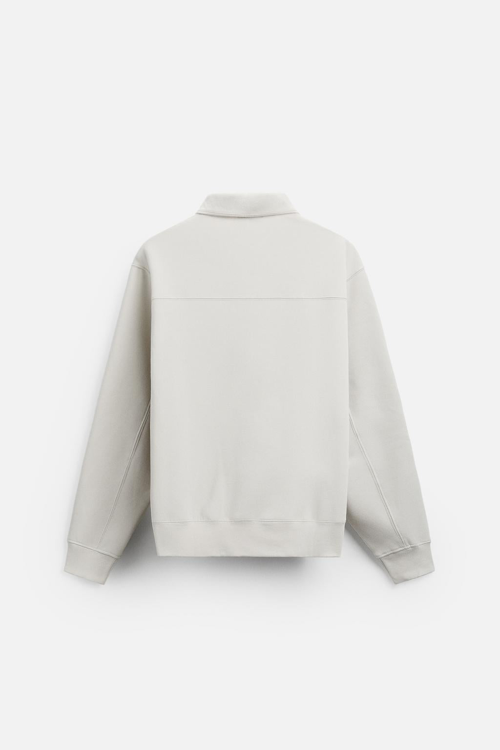 Zip Neck Sweatshirt