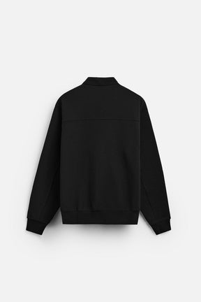 Zip Neck Sweatshirt