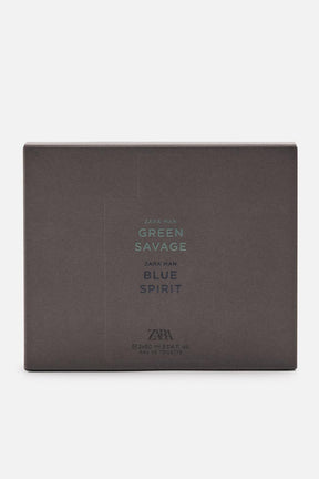 Green Savage + Blue Spirit Eau de Toilette Set