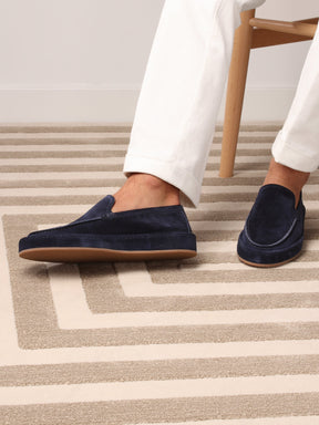 Navy Voyager Loafer