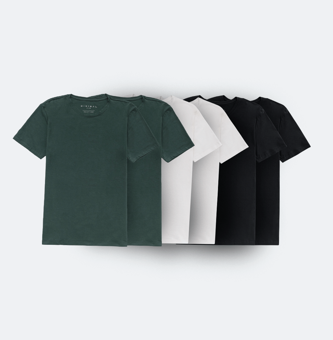 Minimal Kit 6 T-shirts / Buy 3 get 6