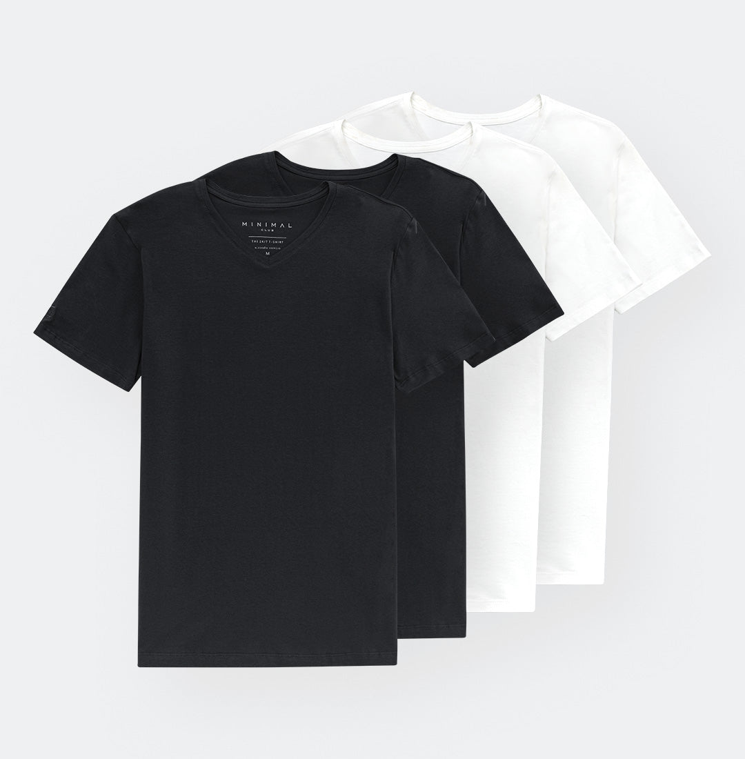 Minimal Kit 4X - 4 T-shirts