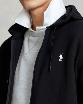 Ralph Lauren Double-Knit Full-Zip Hoodie