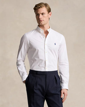 Slim Fit Stretch Poplin Shirt