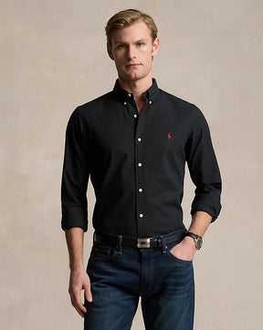 Slim Fit Stretch Poplin Shirt