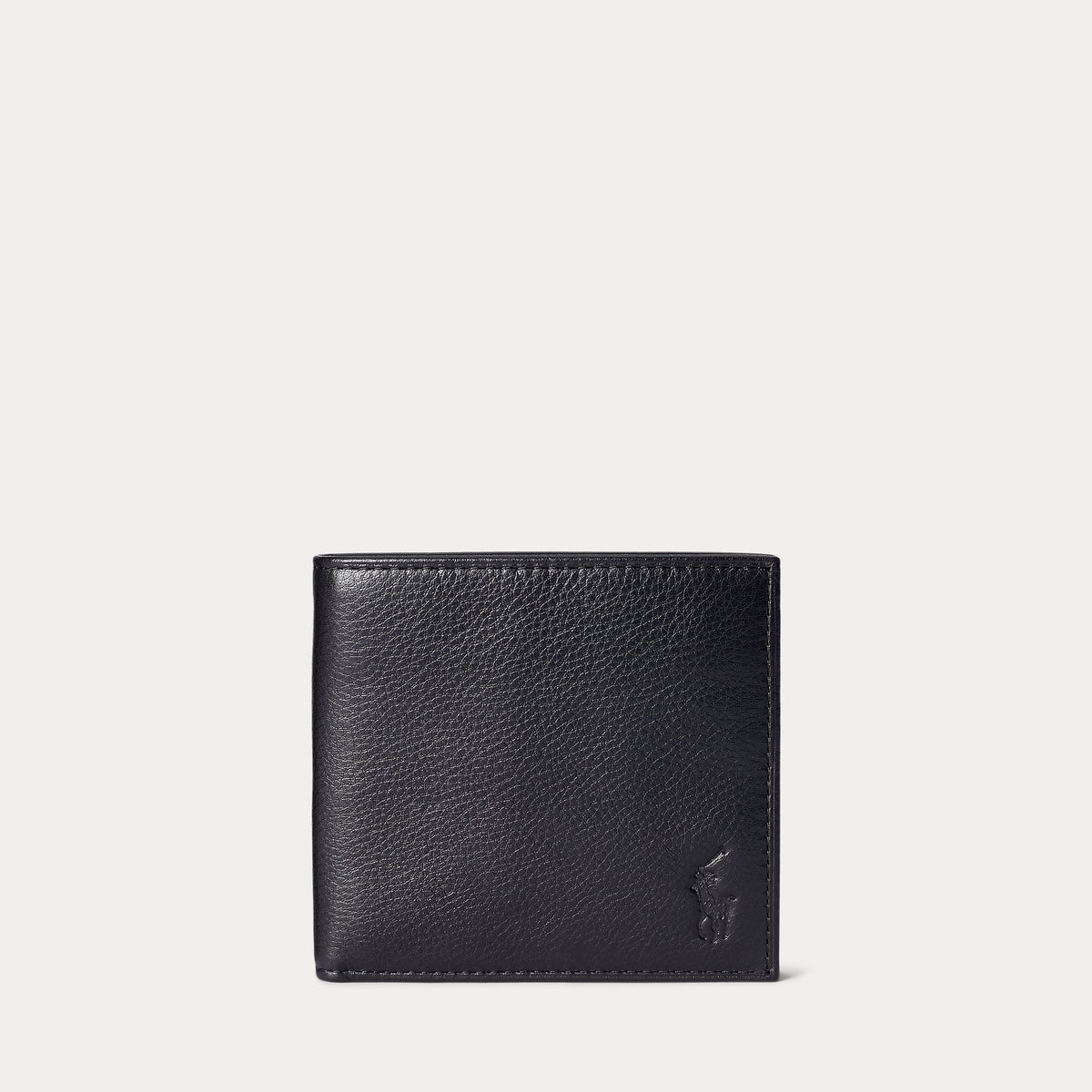 Pebbled Leather Billfold Wallet