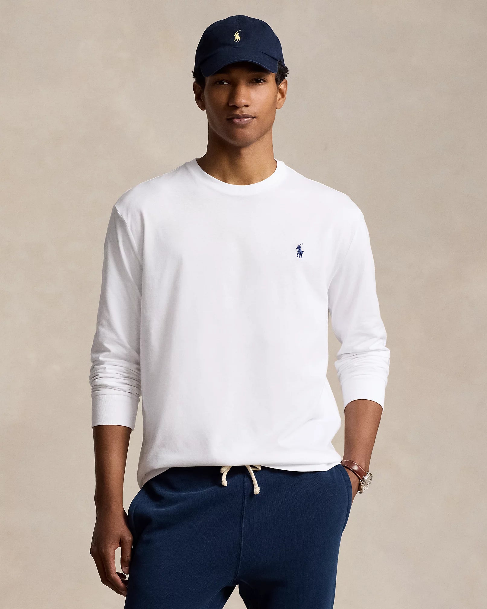 Classic Fit Jersey Long-Sleeve T-Shirt